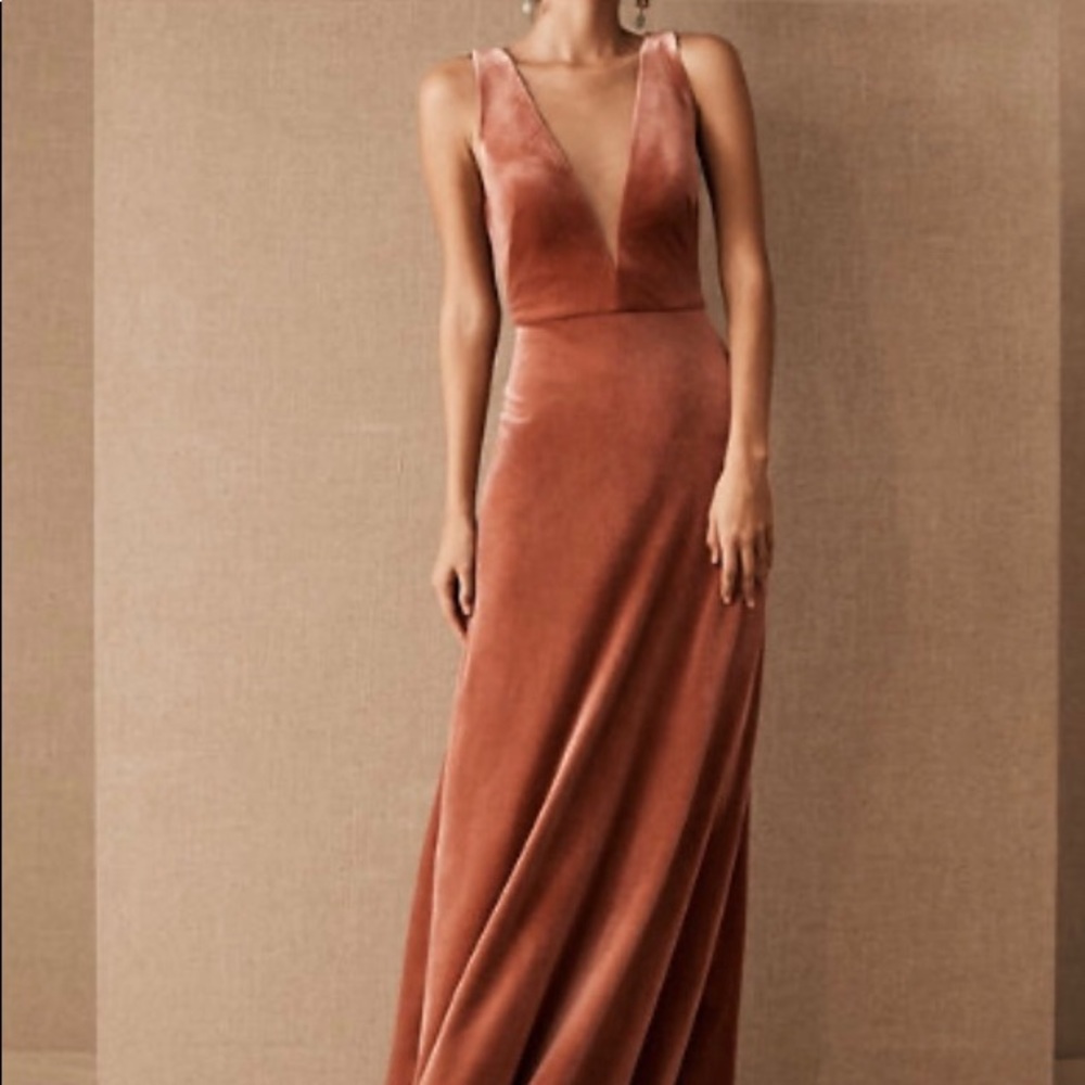 Jenny Yoo Logan Dress/ English Rose